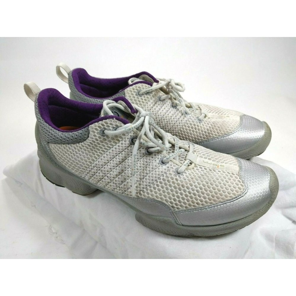 ECCO WOMEN'S BIOM NATURAL MOTION WHITE GRAY 9